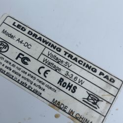 LED Draw Tracing Pad