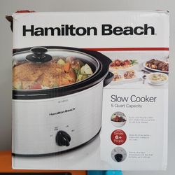 hammilton beach 5 quart slow cooker * new 