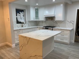 Kitchen cabinets and countertops