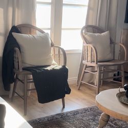 Cane Wooden Accent/Dining Chair