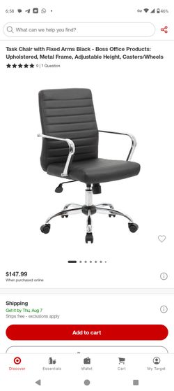Office Boss Retro Task Chair