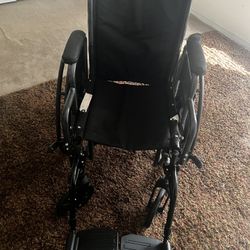 Wheelchair With Roho Cushion And Cover 