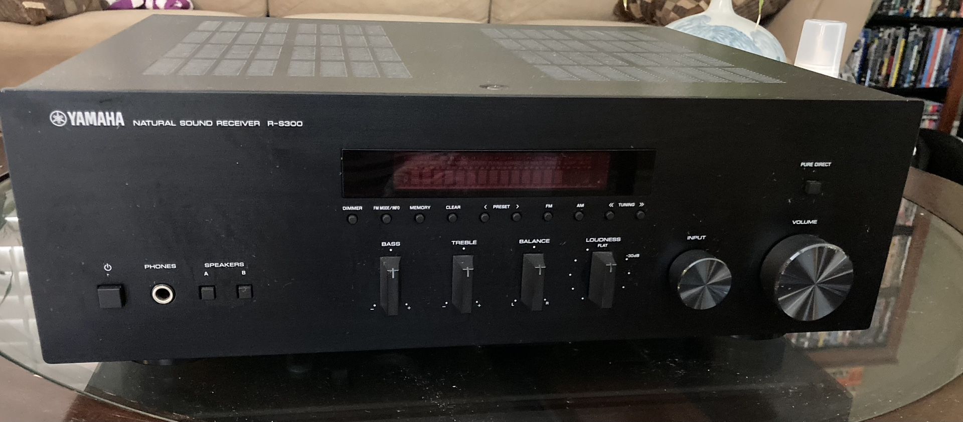 Yamaha R-S300 Natural Sound Stereo Receiver 