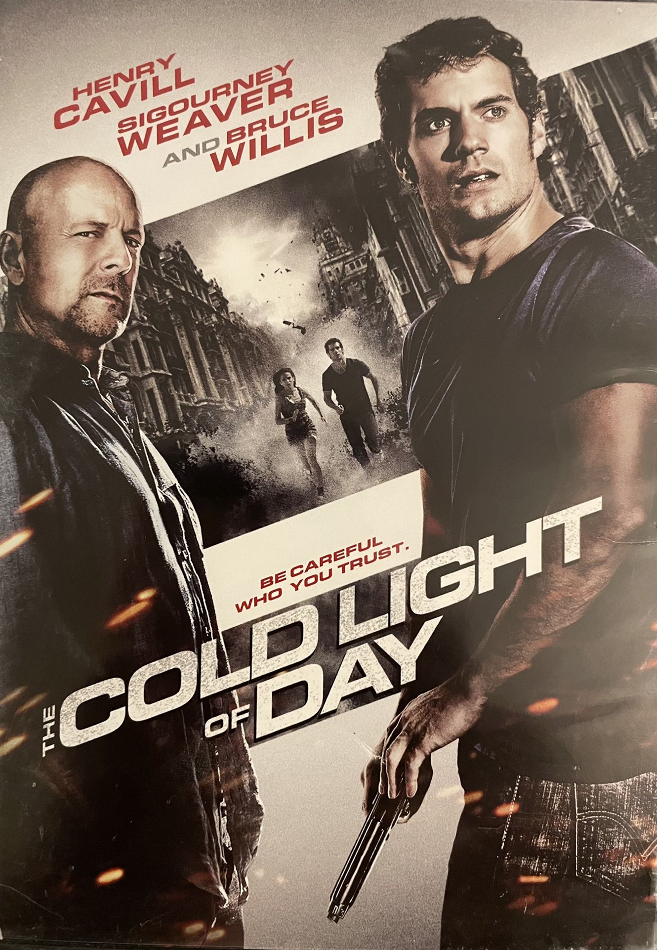 The COLD LIGHT Of DAY (DVD-2012) Bruce Willis + Henry Cavill !