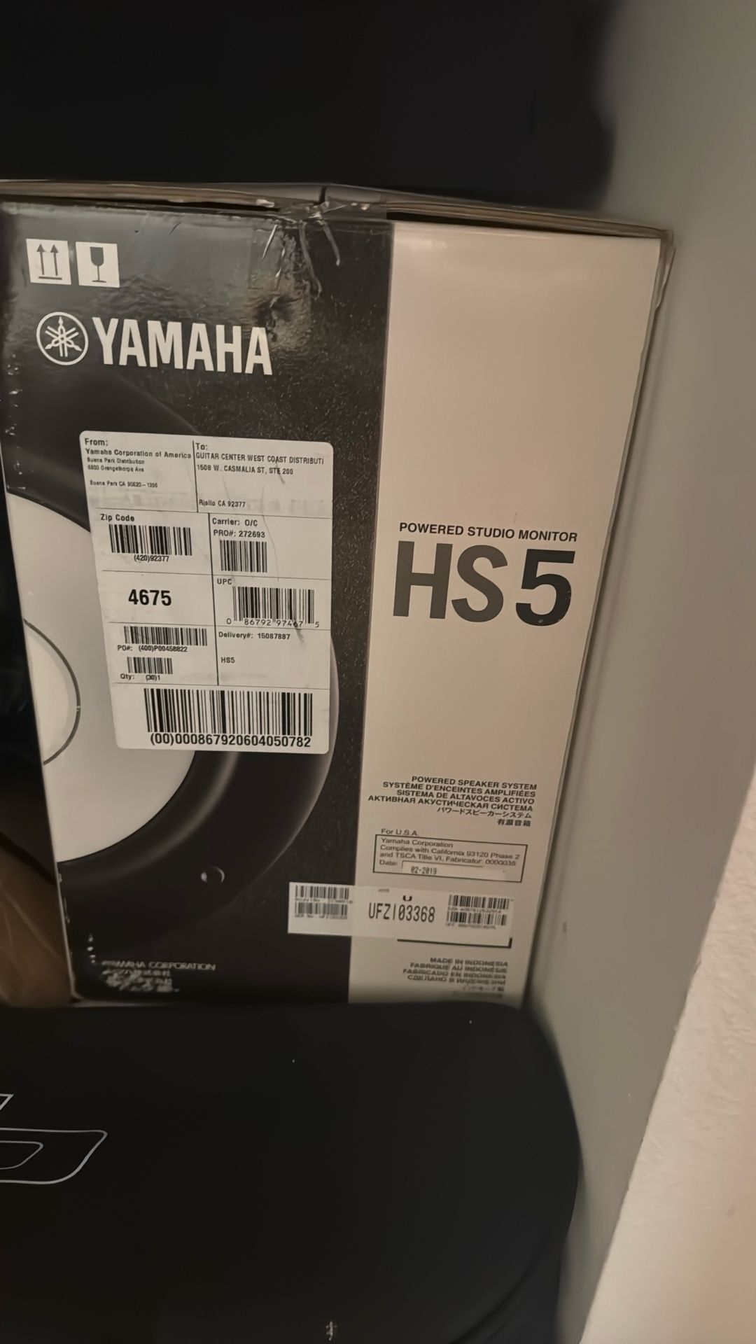 Yamaha HS5 W/ Interface