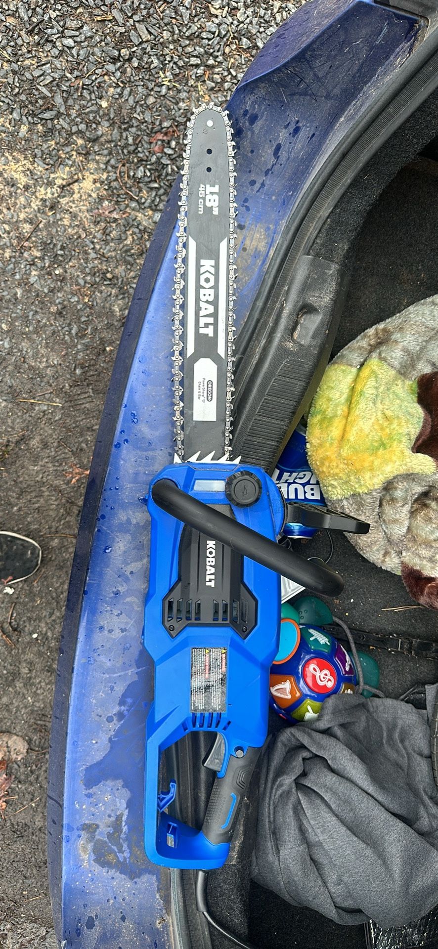 Kobalt Cord Chainsaw