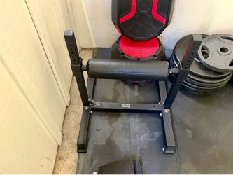 Bulgarian Split Squat Stand, Single Leg Squat Roller