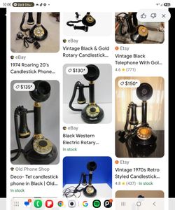Candle Stick Phone