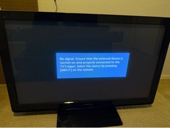 Panasonic 42” tv and wall mount bracket