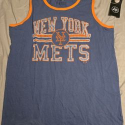 47 Men's New York Mets Logo Tank/ Muscle Shirt Size L
