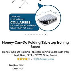 Ironing Board Brand New Foldable 