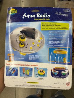 Vintage Aqua Radio