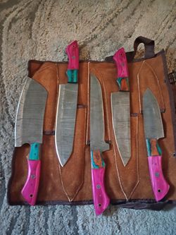 Damascus Chef Set
