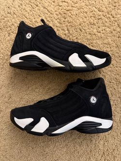 Size 12 (Pre owned, no box) - Air Jordan 14 retro black white