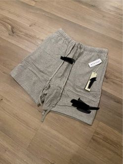PacSun Gray Drawstring Sweat Shorts