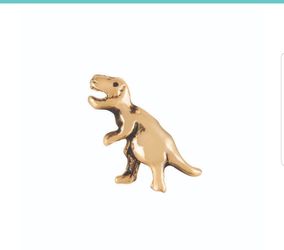 Origami Owl GOLD TYRANNOSAURUS REX CHARM