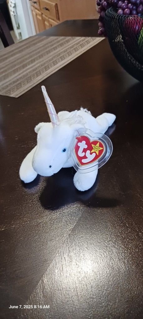 RARE Original "MYSTIC" the Unicorn Beanie Baby 1994 (Retired)