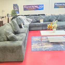 New Oversized Living Room Sofa. Get It Home Now For Only $49 And pay later 