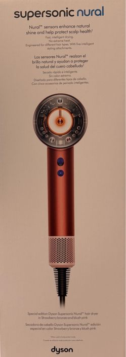 Dyson Supersonic Nural – Strawberry Bronze & Blush Pink | Brand New Open Box
