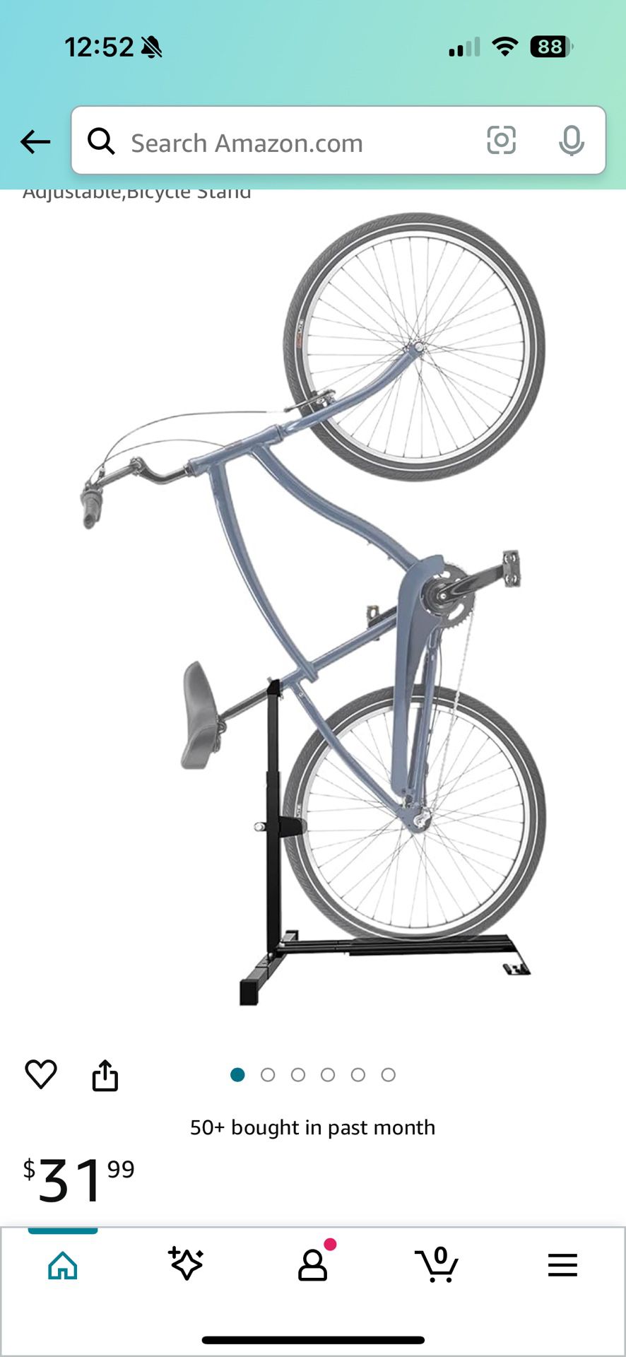 Upright Bike Stand/Rack 