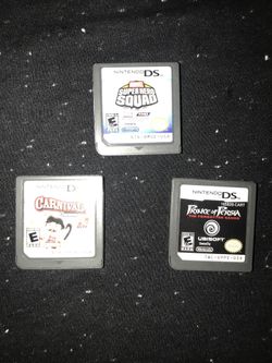 Nintendo DS Games (Marvel Super Hero Squad; Carnival Games; Prince of Persia)