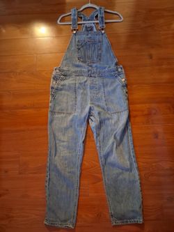 GAP denim overalls Size medium