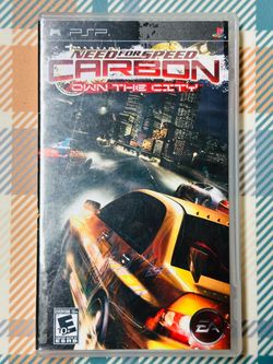 Need for Speed: Carbon Own the City (Sony PSP, 2006) MANUAL Tested/Works S22