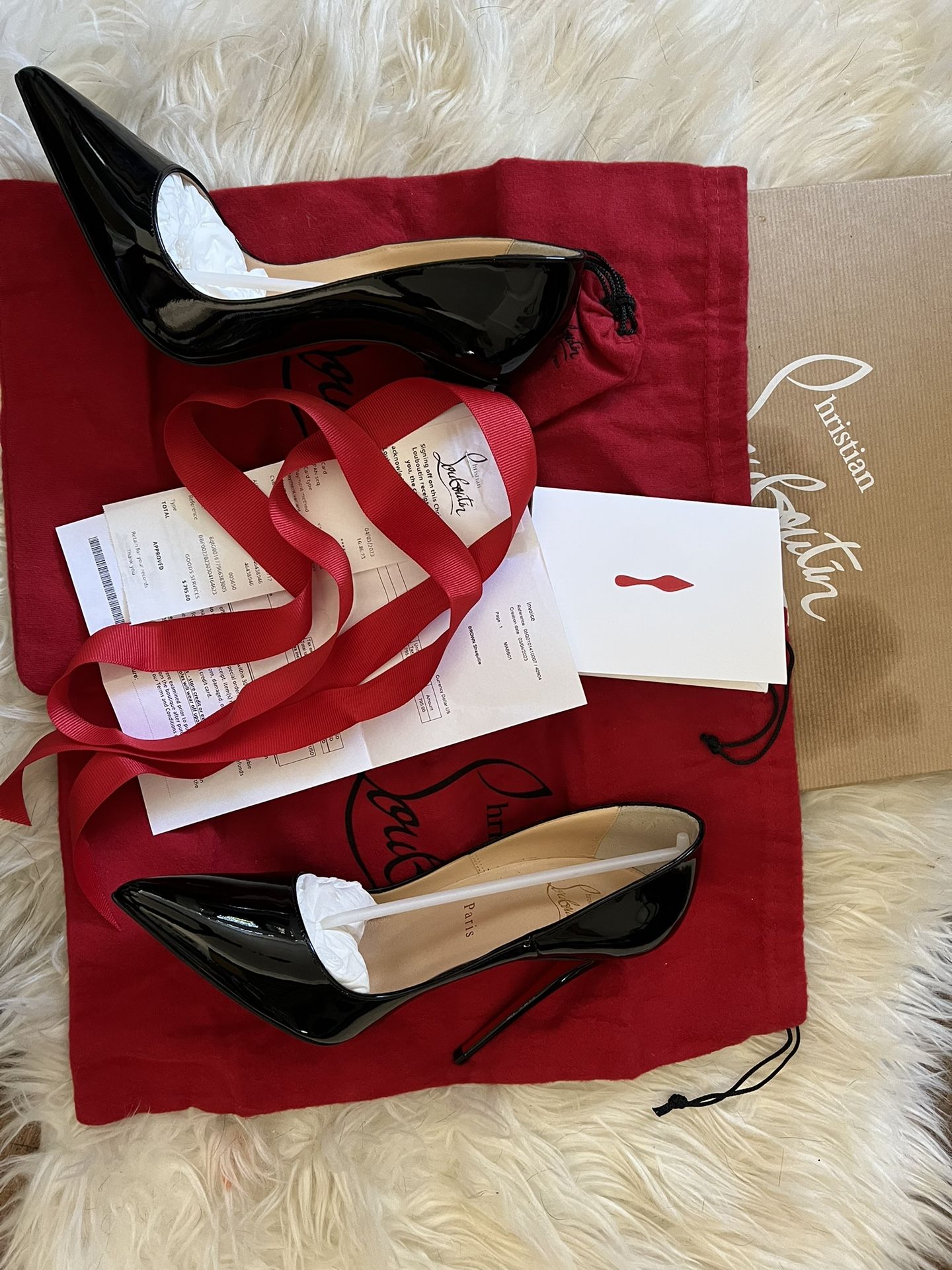 Christian Louboutin So Kate 120 Patent Black