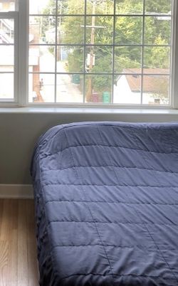 Brand New Queen bed frame plus foam mattress