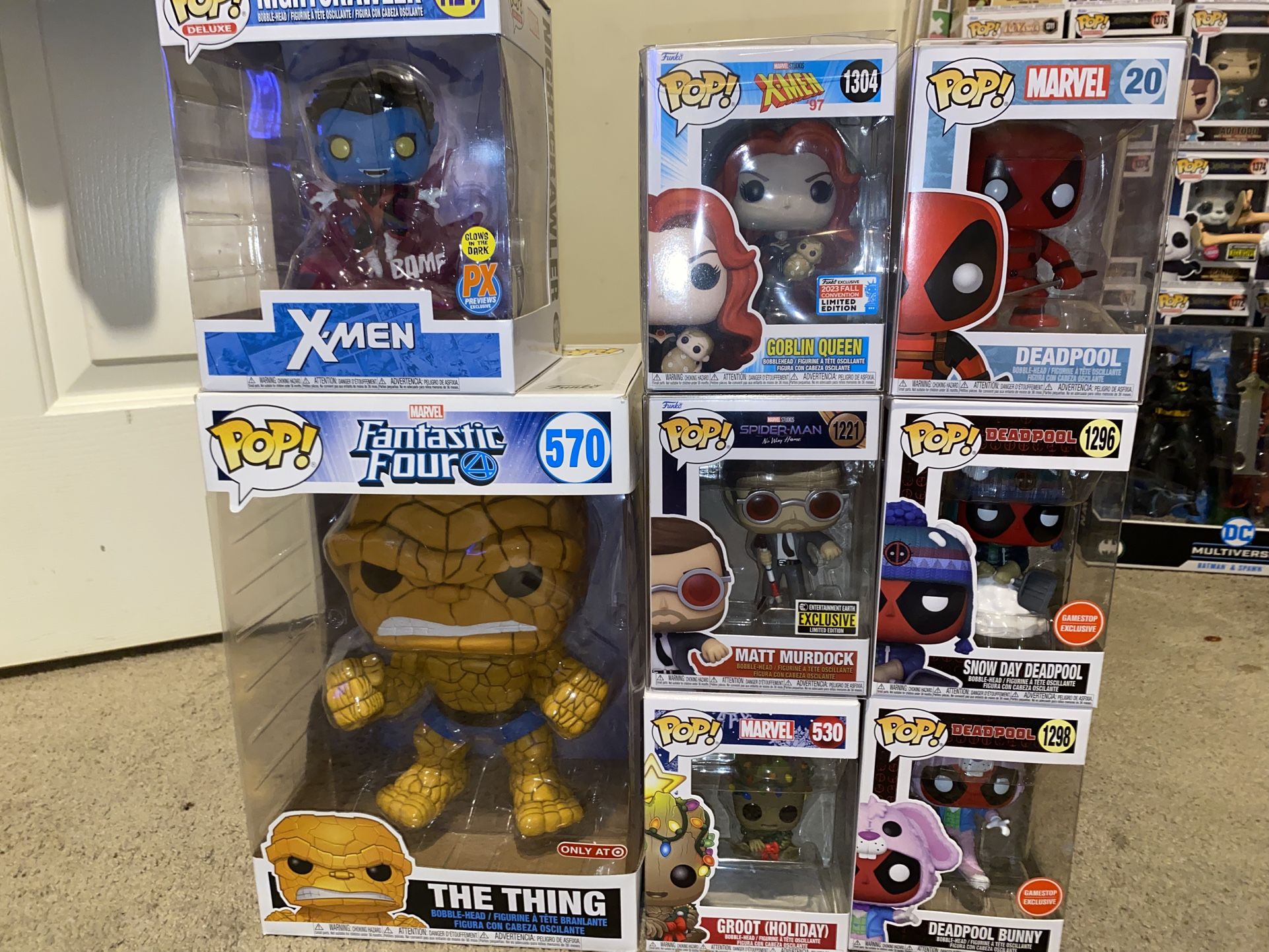 Funko Lot Marvel