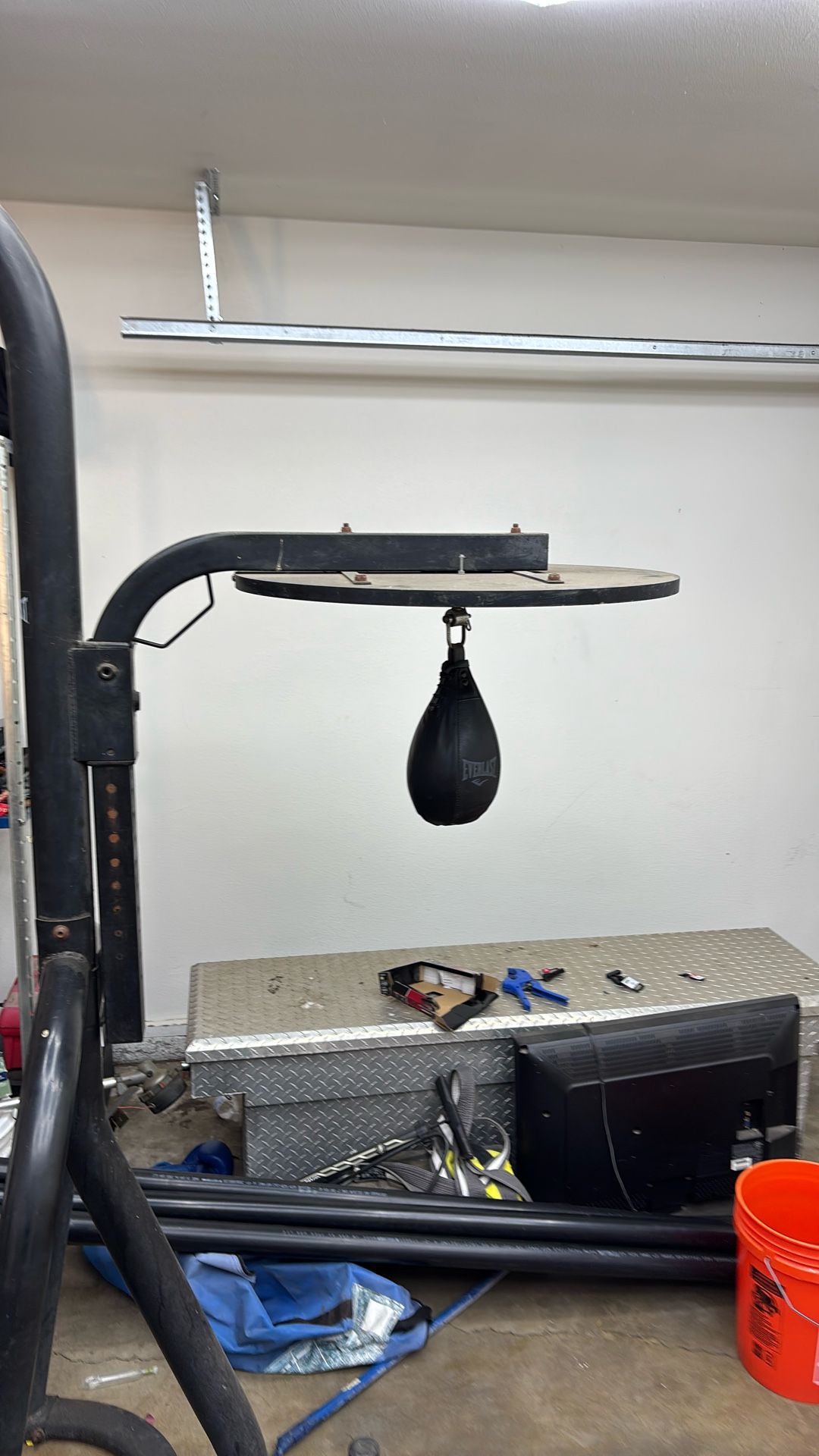 Speed Bag And Punching Bag Stand 