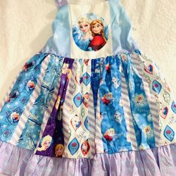 7t Frozen Elsa Dress 