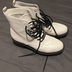 Free Forever 21 White Boots,  Women