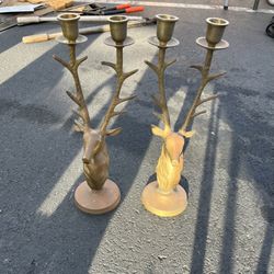 Brass Candle Holders