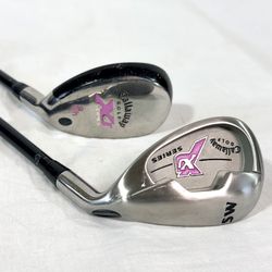 Callaway XJ Series Girls RH Junior 2-Club Golf Set | Hybrid + Iron | 41″–52″