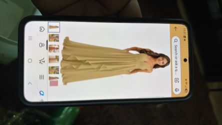 Chiffon bridesmaid dress