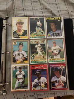 Baseball collection cards