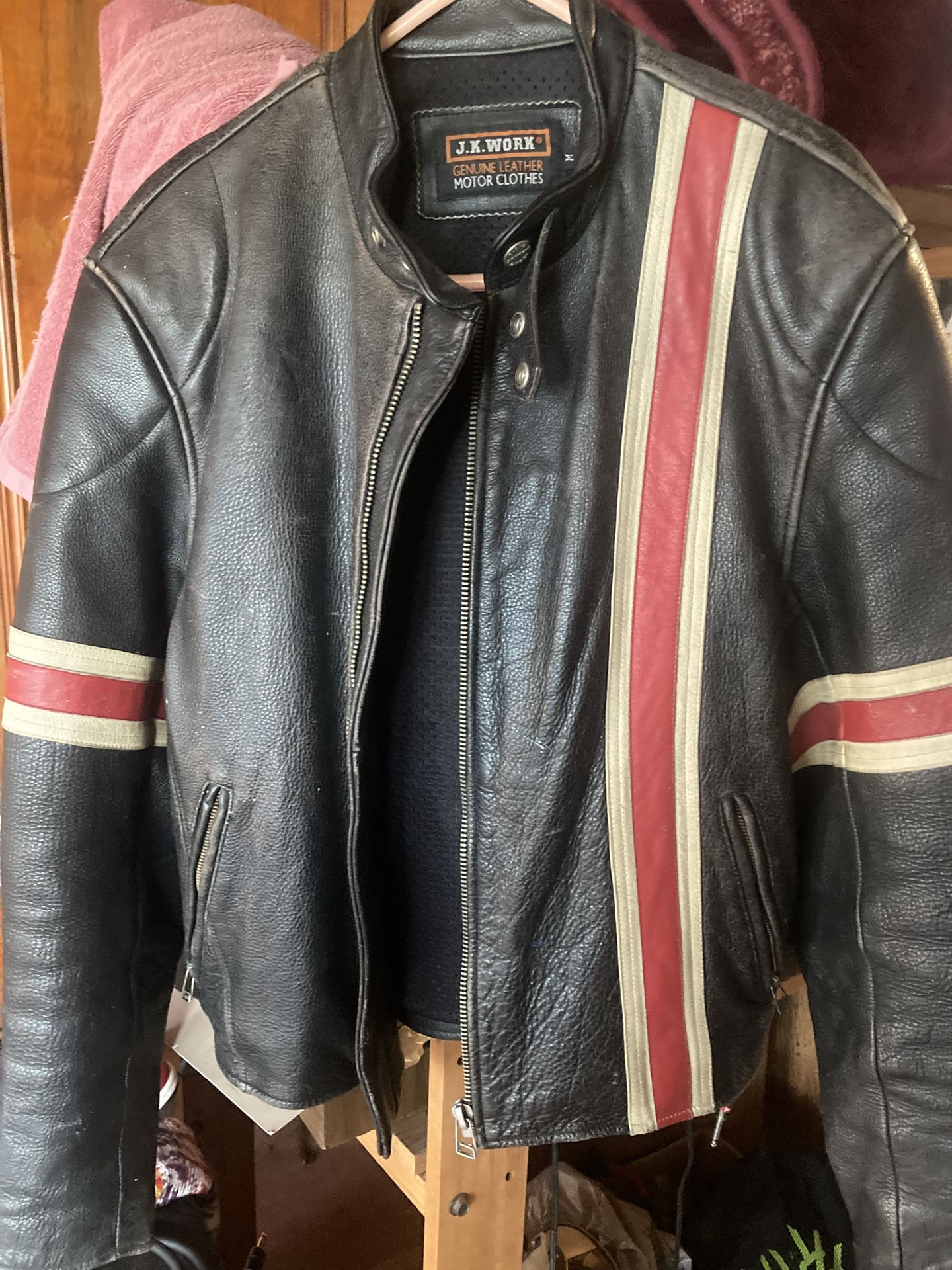 JK Work - Motor Leather jacket