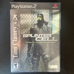 Tom Clancy's Splinter Cell PlayStation 2 