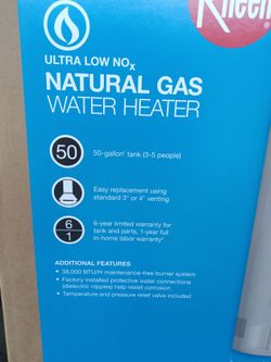 50 gallon water heater