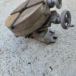 Palmgren 8” Rotary Table Milling X&Y Crosslides Tilting Angle 8" Mill Tilt Crosslide Tools Tool
