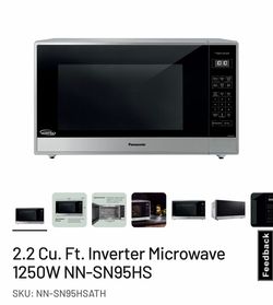 Panasonic Microwave Inverter Countertop