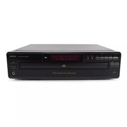 Denon DCM-280 5 Disc CD/MP3 Player Changer w/OEM Remote Bundle TESTED
