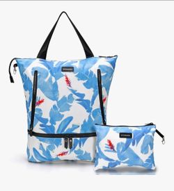 Yoga Tote Bag with Matching Pouch