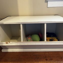 Toy Bench Storage