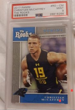 Christian McCaffrey Rookie Card