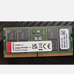 64 Gbs (32x2)4800mt/s Kingston Sodimm Ram