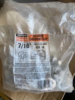 Plywood Sheathing Clips 7/16