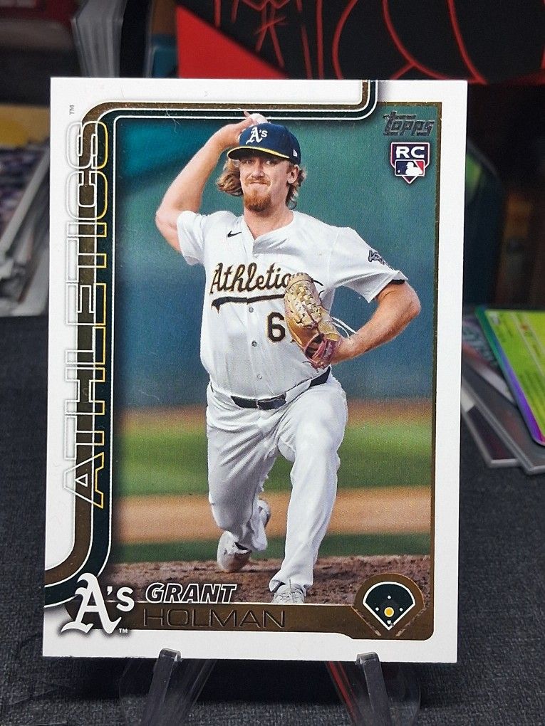 2025 & 2024 Topps Series 2 Oakland Athletics Baseball Cards Rookies & Veterans