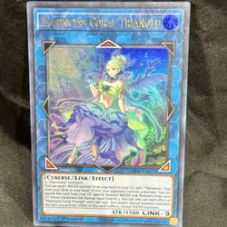 Yugioh! TCG Marincess Coral Triangle NM 1st Edition